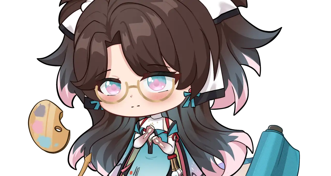 Chibi Fullbody Merchandise (Sticker or Charms) 10