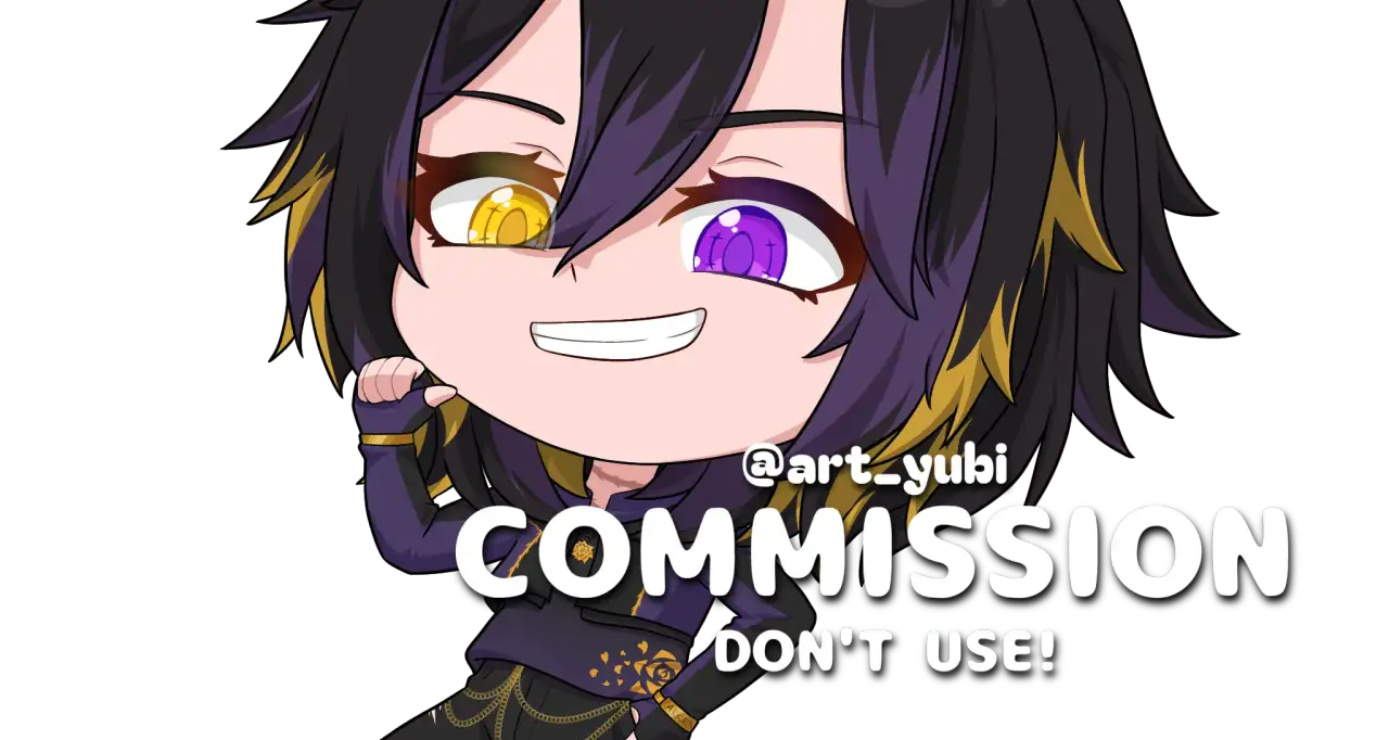 Chibi Fullbody Merchandise (Sticker or Charms) 5