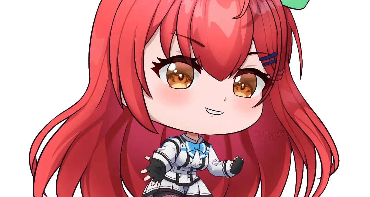 Chibi Fullbody Merchandise (Sticker or Charms) 12
