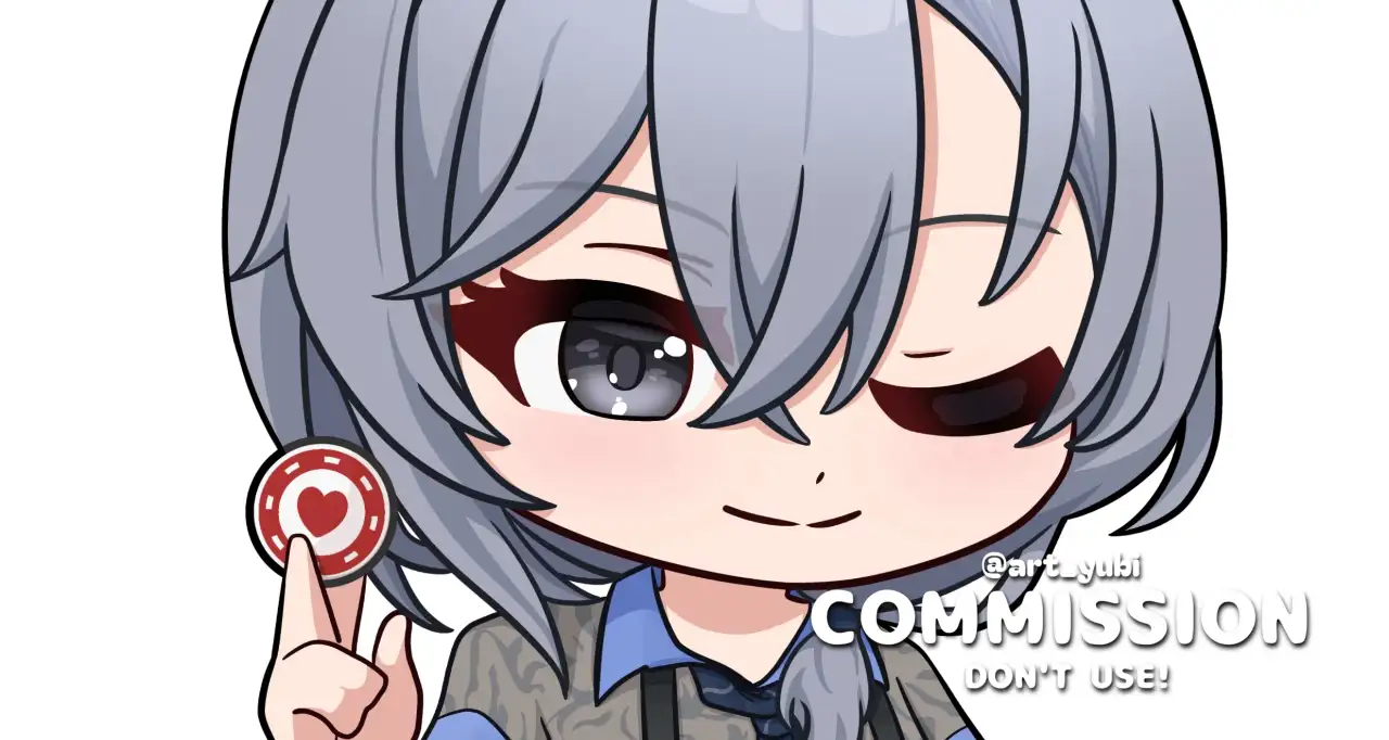 Chibi Sticker Halfbody Merchandise (Sticker or Charms) 10