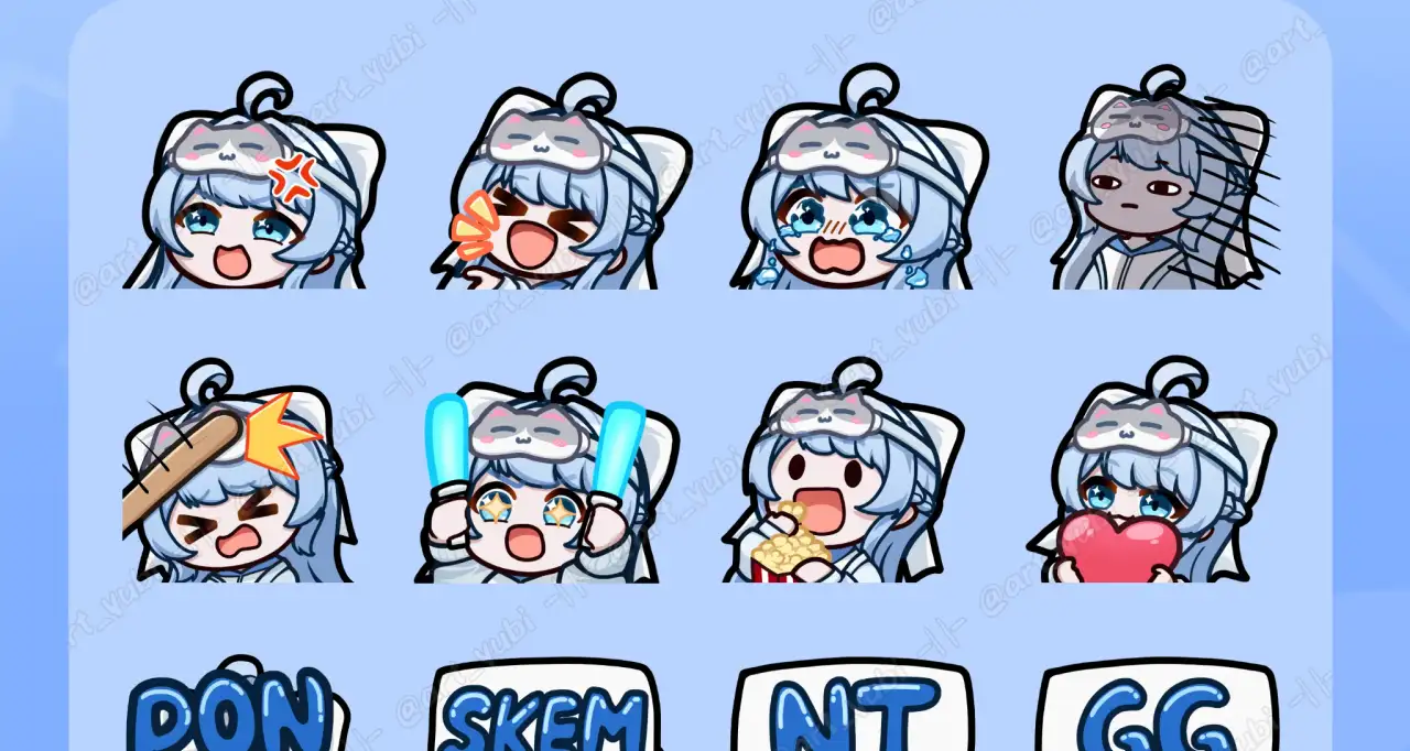 Custom Emotes for Twitch Youtube Discord 5