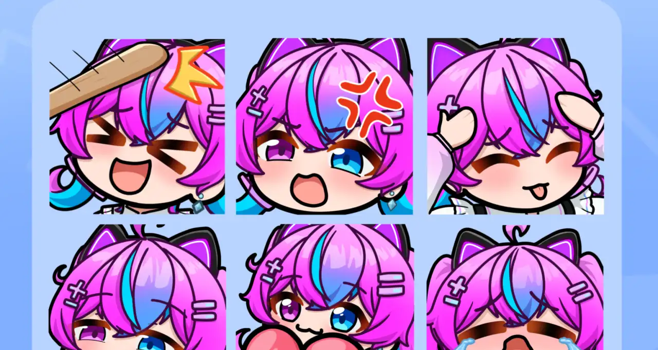 YCH Emotes for Twitch Youtube Discord 2