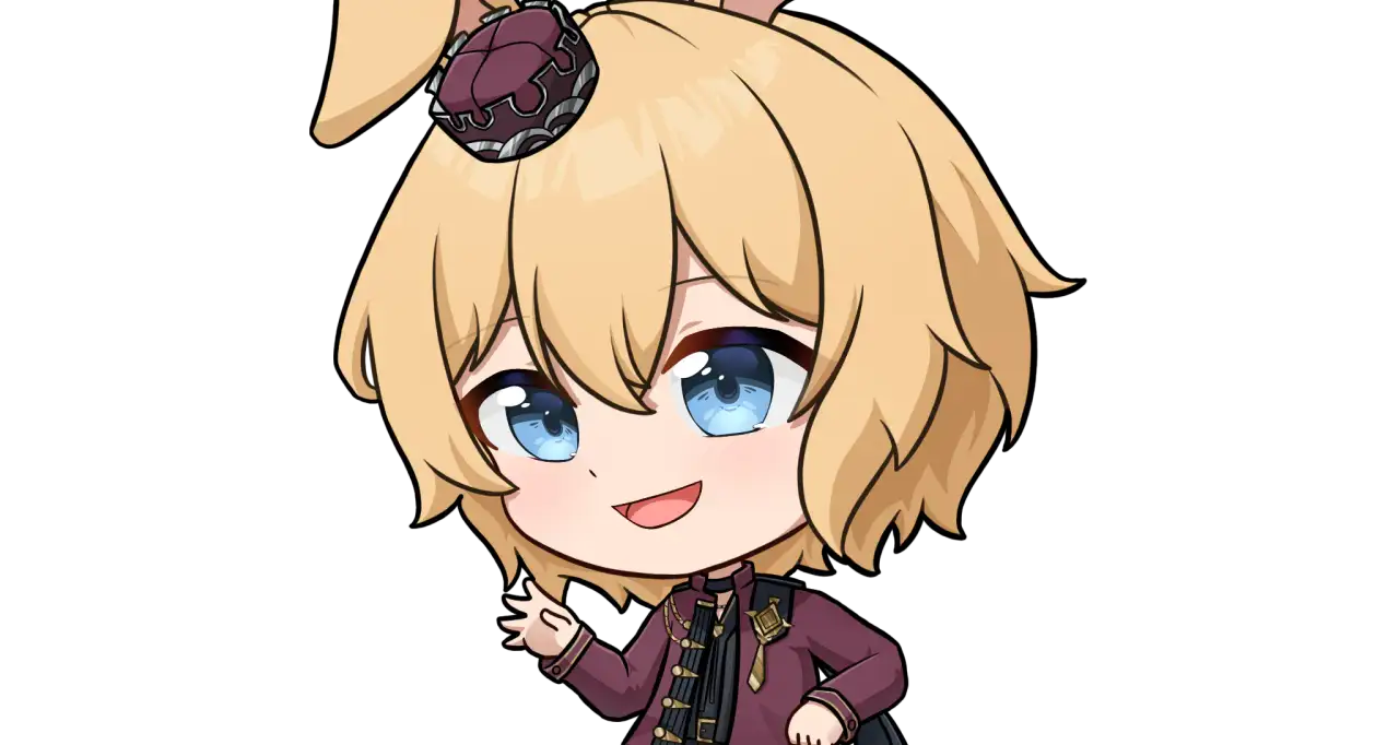 Chibi Fullbody Merchandise (Sticker or Charms) 4