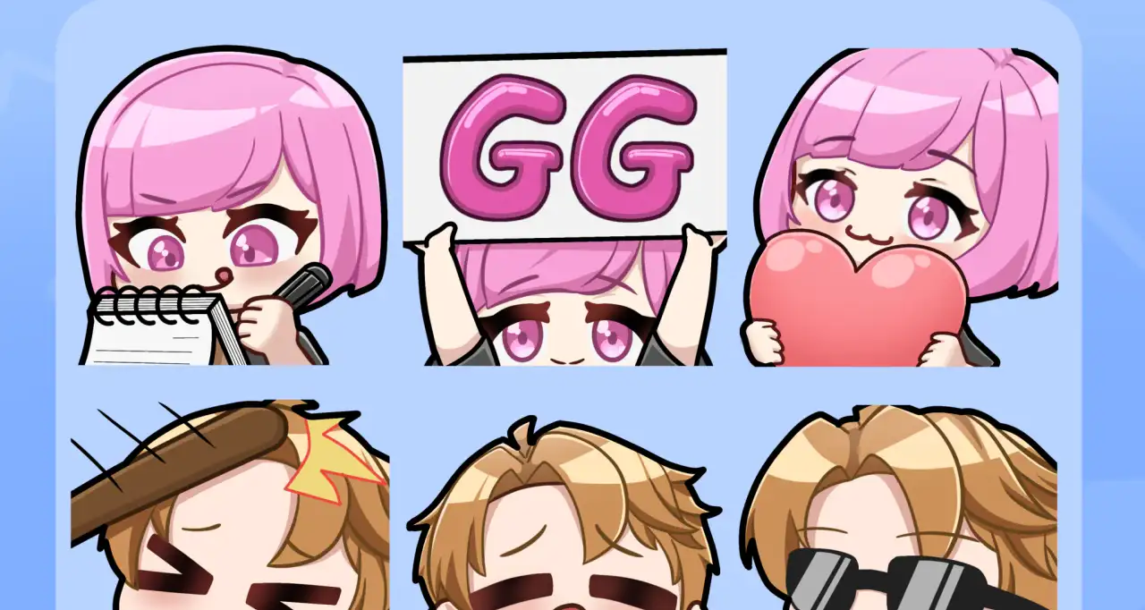 YCH Emotes for Twitch Youtube Discord 4