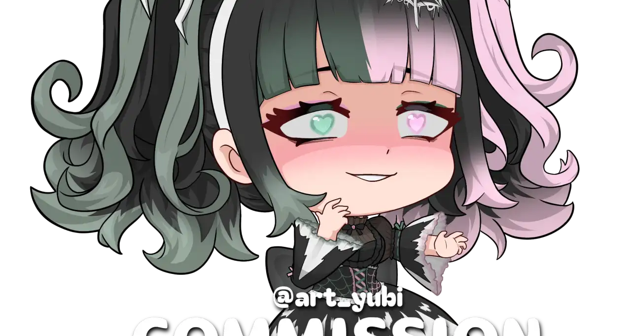 Chibi Fullbody Merchandise (Sticker or Charms) 6
