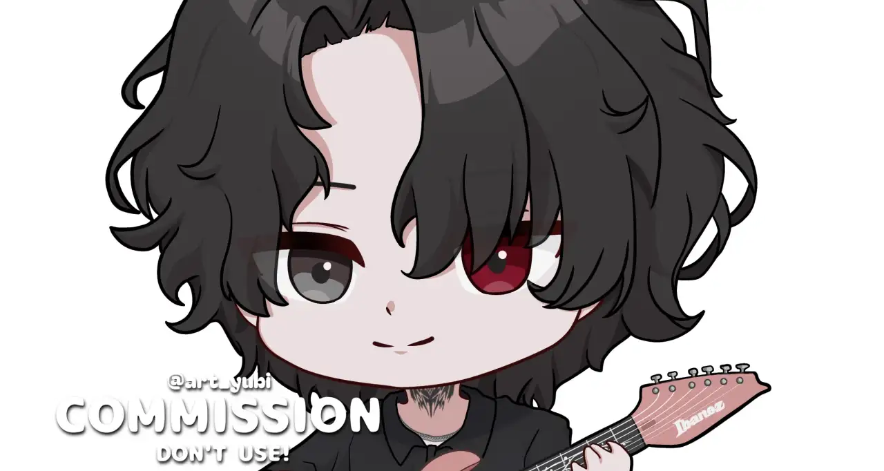 Chibi Sticker Halfbody Merchandise (Sticker or Charms) 9