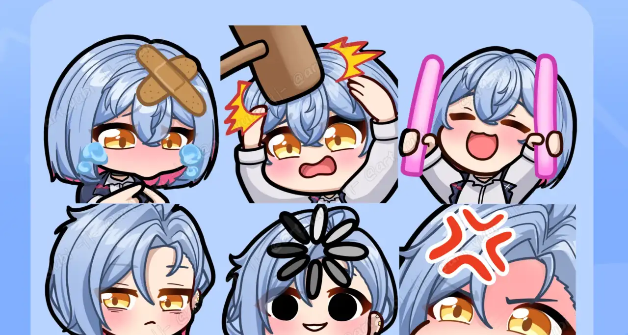Custom Emotes for Twitch Youtube Discord 3