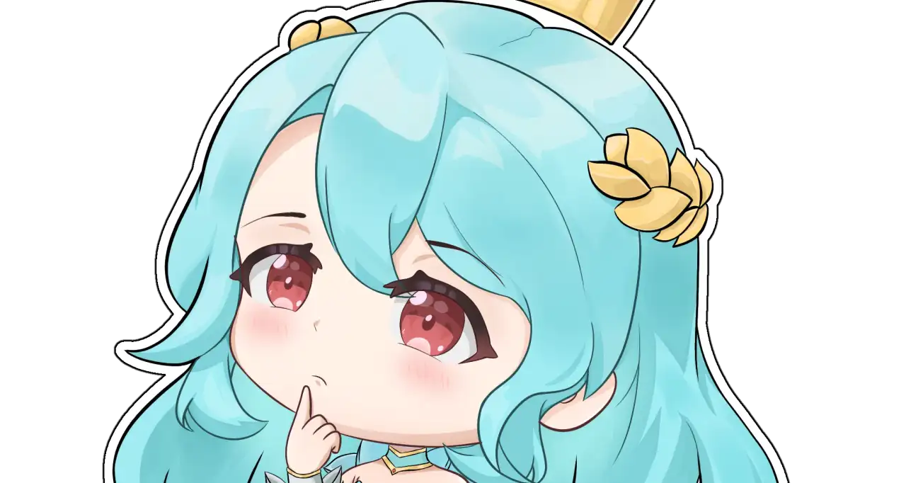 Chibi Sticker Halfbody Merchandise (Sticker or Charms) 14