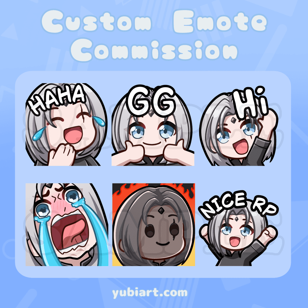 Friend of Kumis Aster - Emote Commission