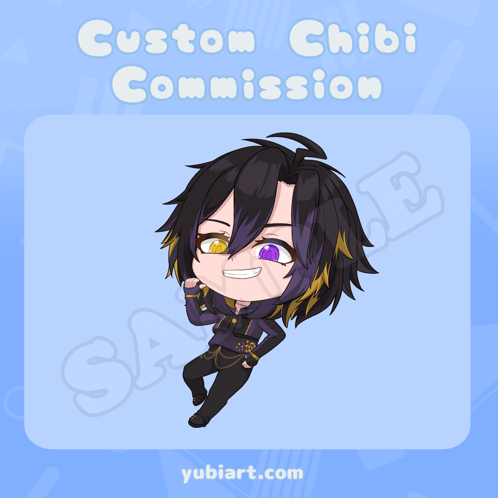 Niky Arkain - Chibi Fullbody Commission