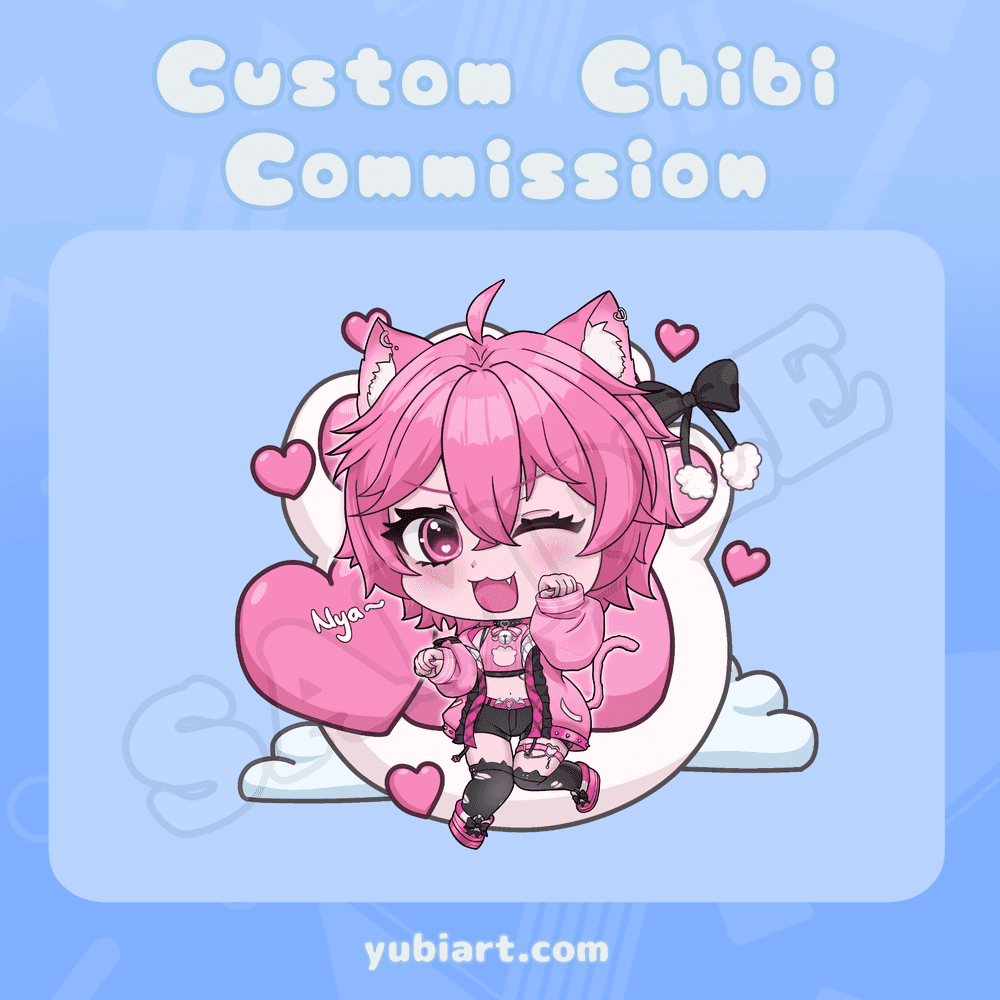 Nyaru VT - Chibi Fullbody Commission