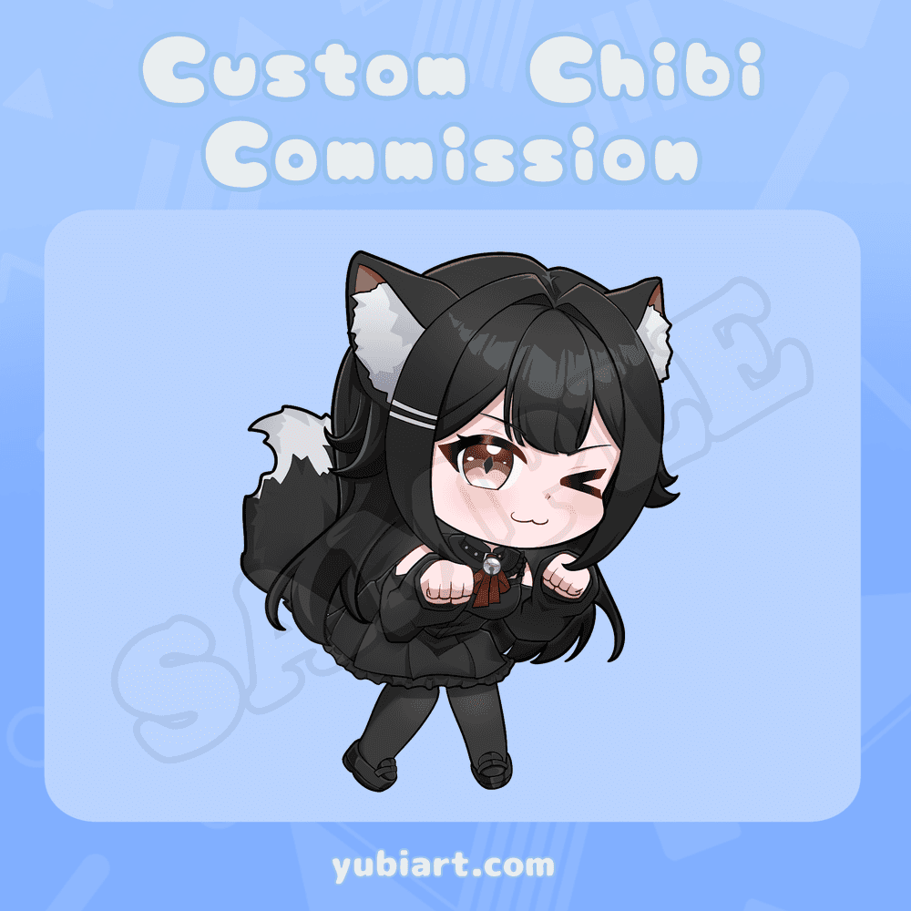 Lumi Nyra - Chibi Fullbody Commission Vol.2