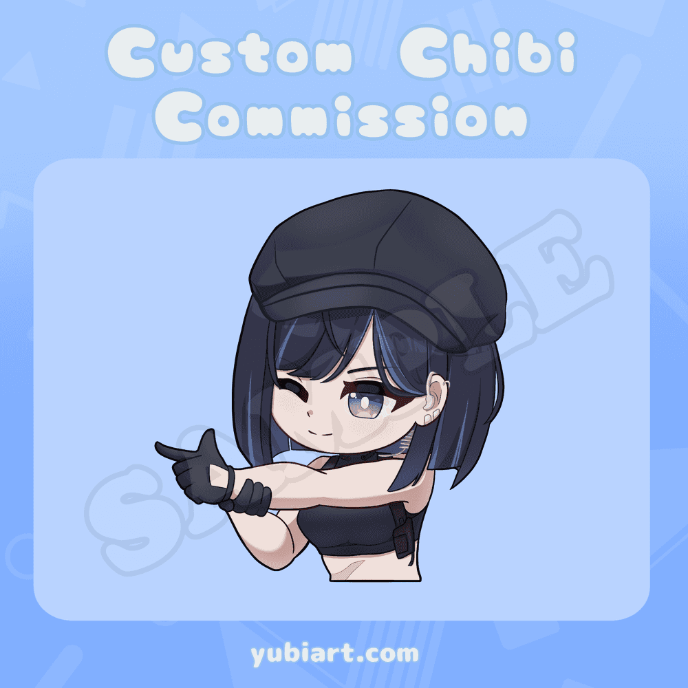 Verin Varenya - Chibi Halfbody Commission