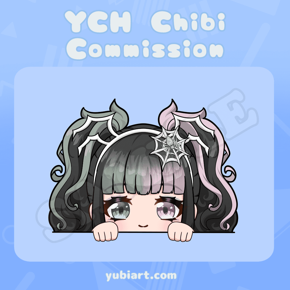Cinders - Peeking YCH Commission