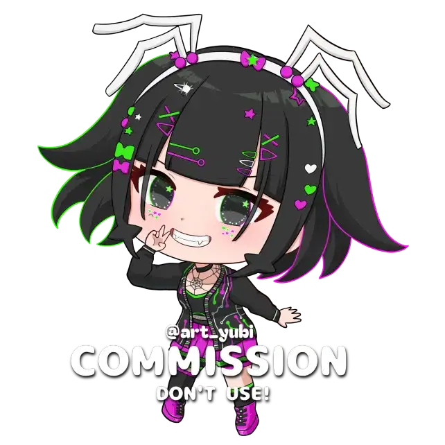 Cinders Vtuber Fullbody Commission
