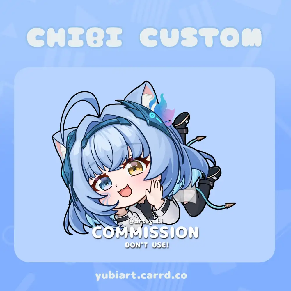 ShinOfficer Chibi Fullbody Merchandise (Sticker or Charms)