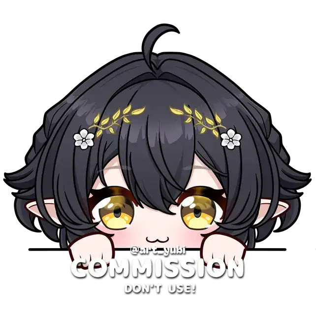 Baunne Chibi YCH Peeking