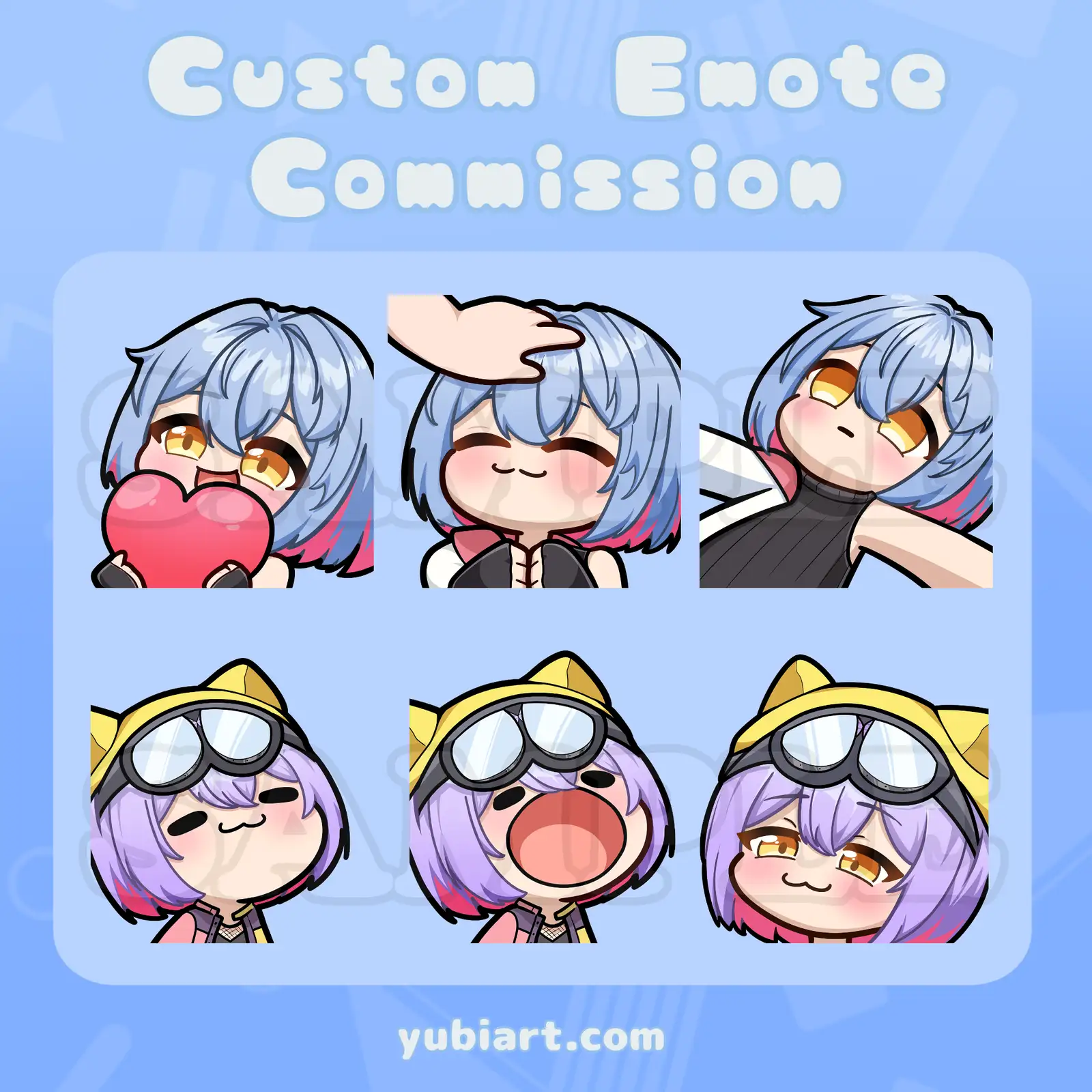 Kumis Aster - emote Commission