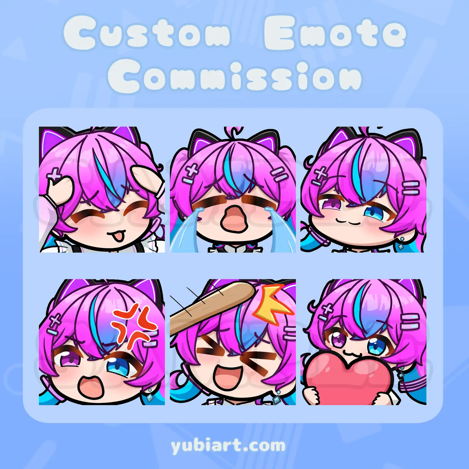 Pinkis - Emote Commission