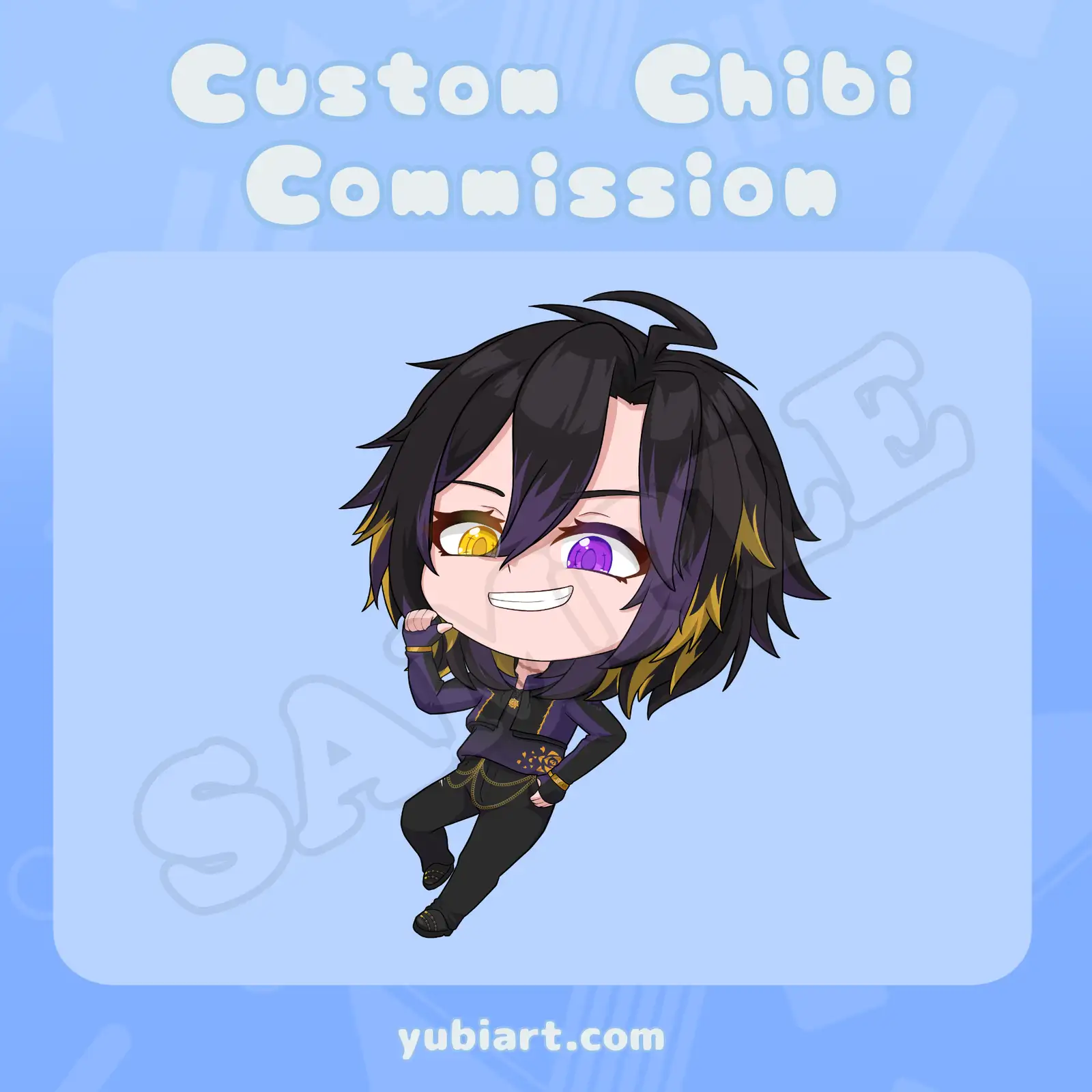 Niky Arkain - Chibi Fullbody Commission