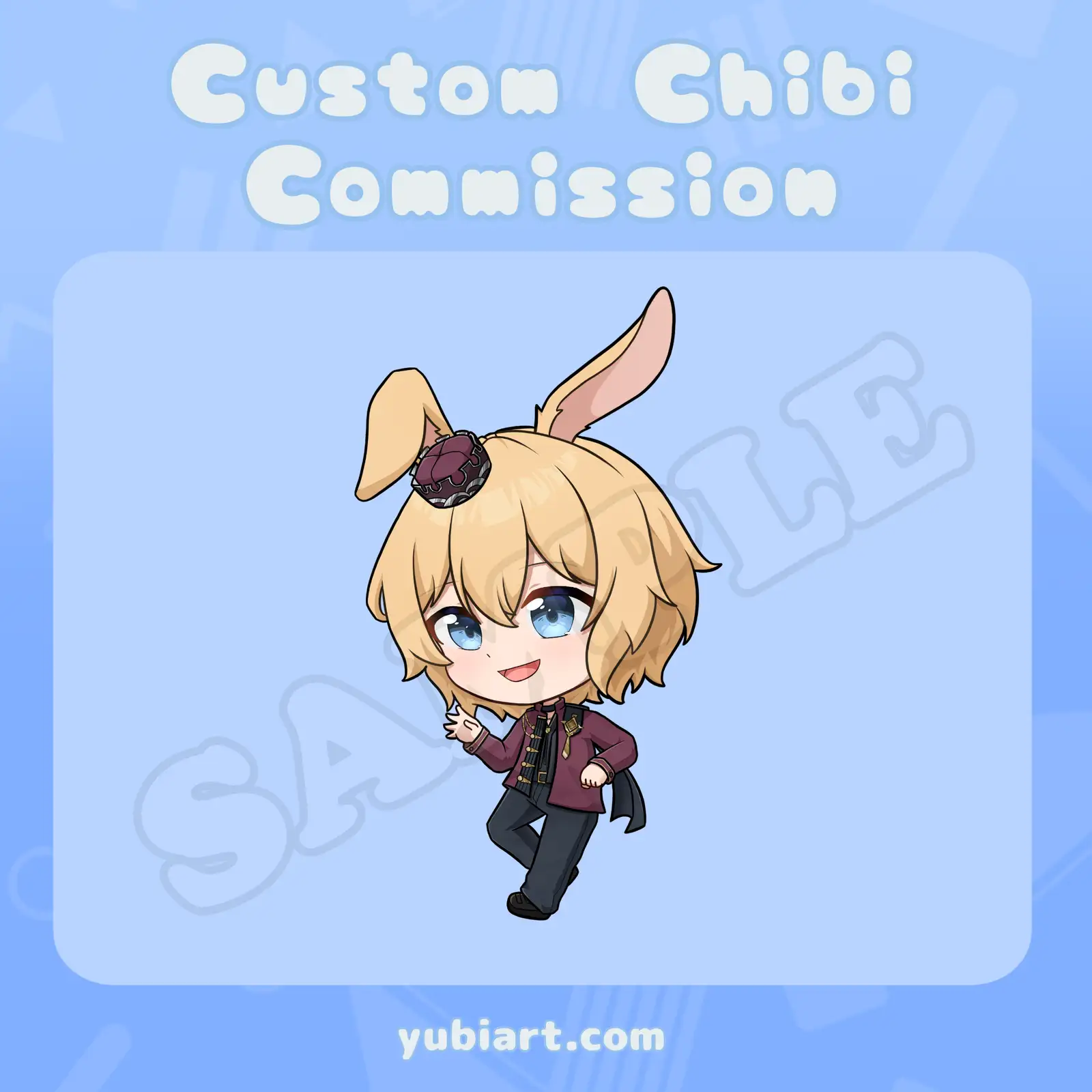 Trurisky - Chibi Fullbody Commission