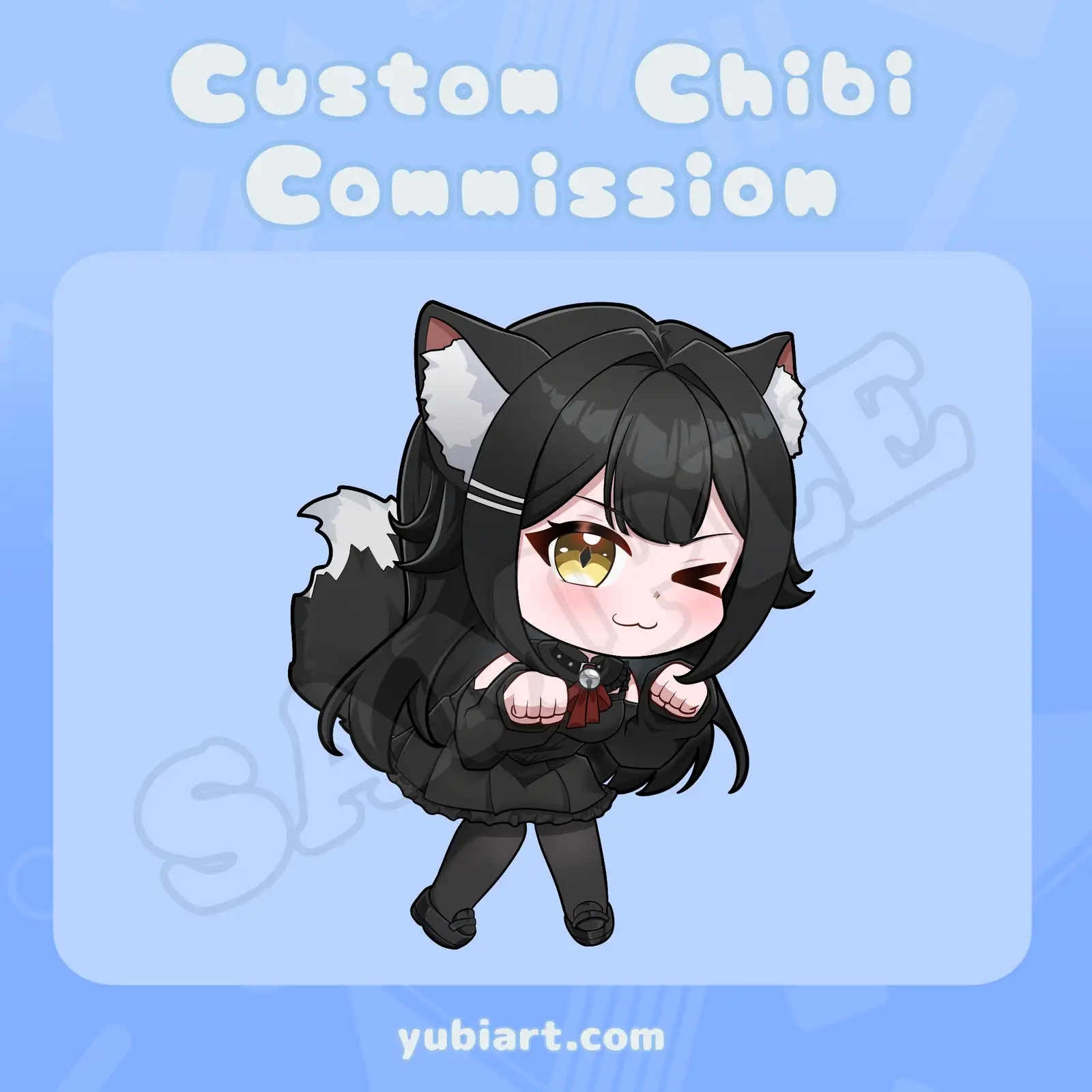 Lumi Nyra - Chibi Fullbody Commission Vol.2