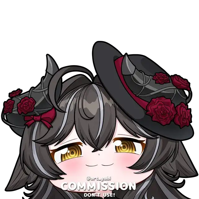 WallFlower_XD Chibi YCH Smug Face