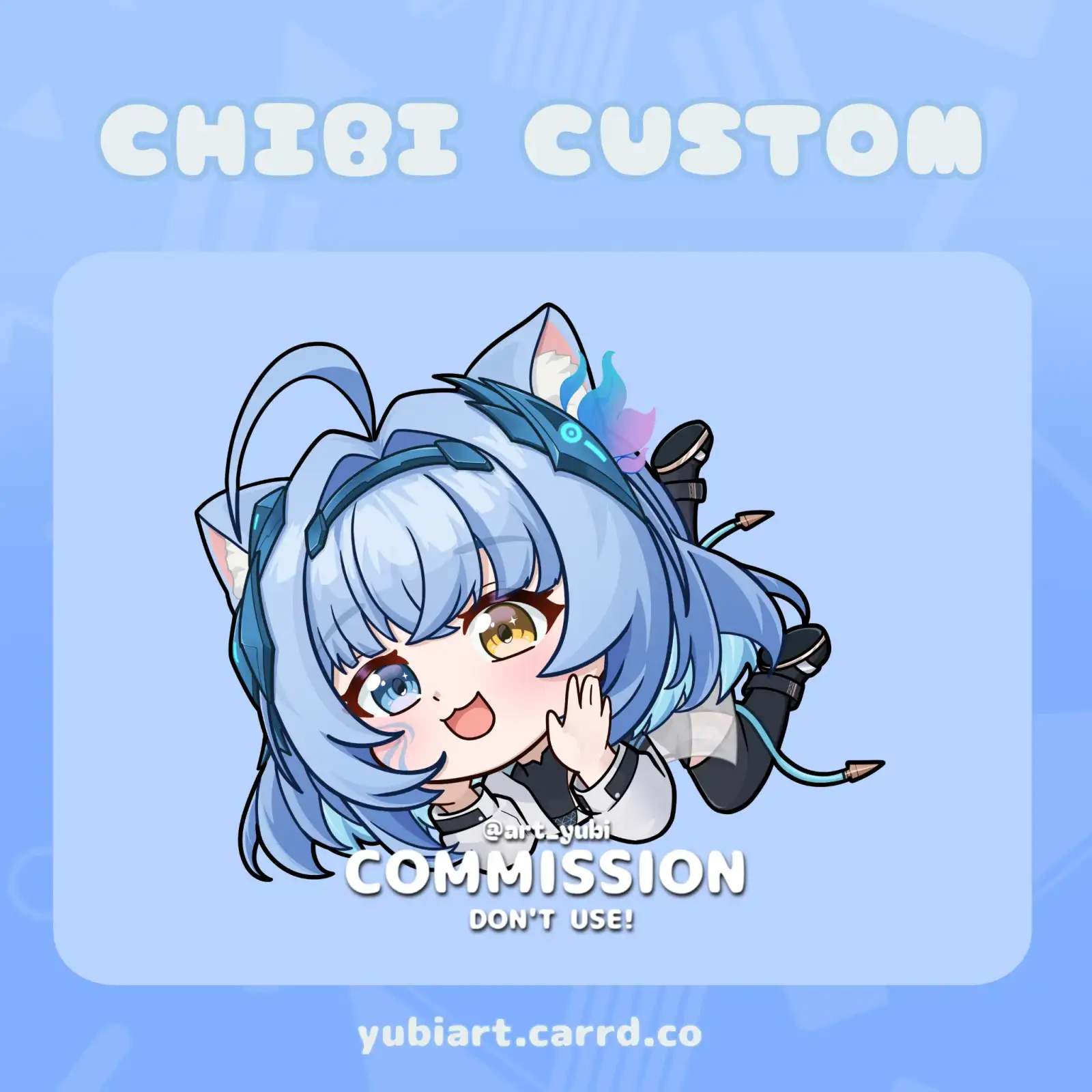 ShinOfficer Chibi Fullbody Merchandise (Sticker or Charms)
