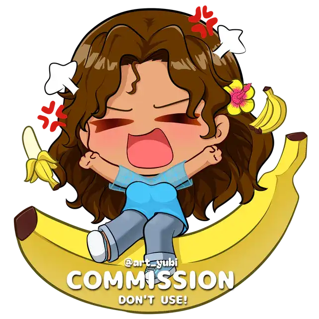 BellaLessai Chibi Fullbody Merchandise (Sticker or Charms)